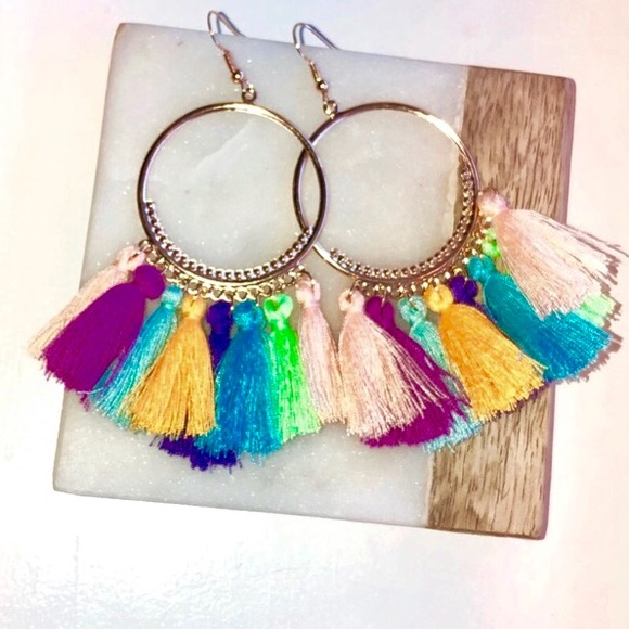 Jewelry - New! Bohemian Tassel Earrings